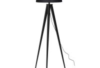 Black Tripod Floor Lamp The Home Market in proportions 1000 X 1000