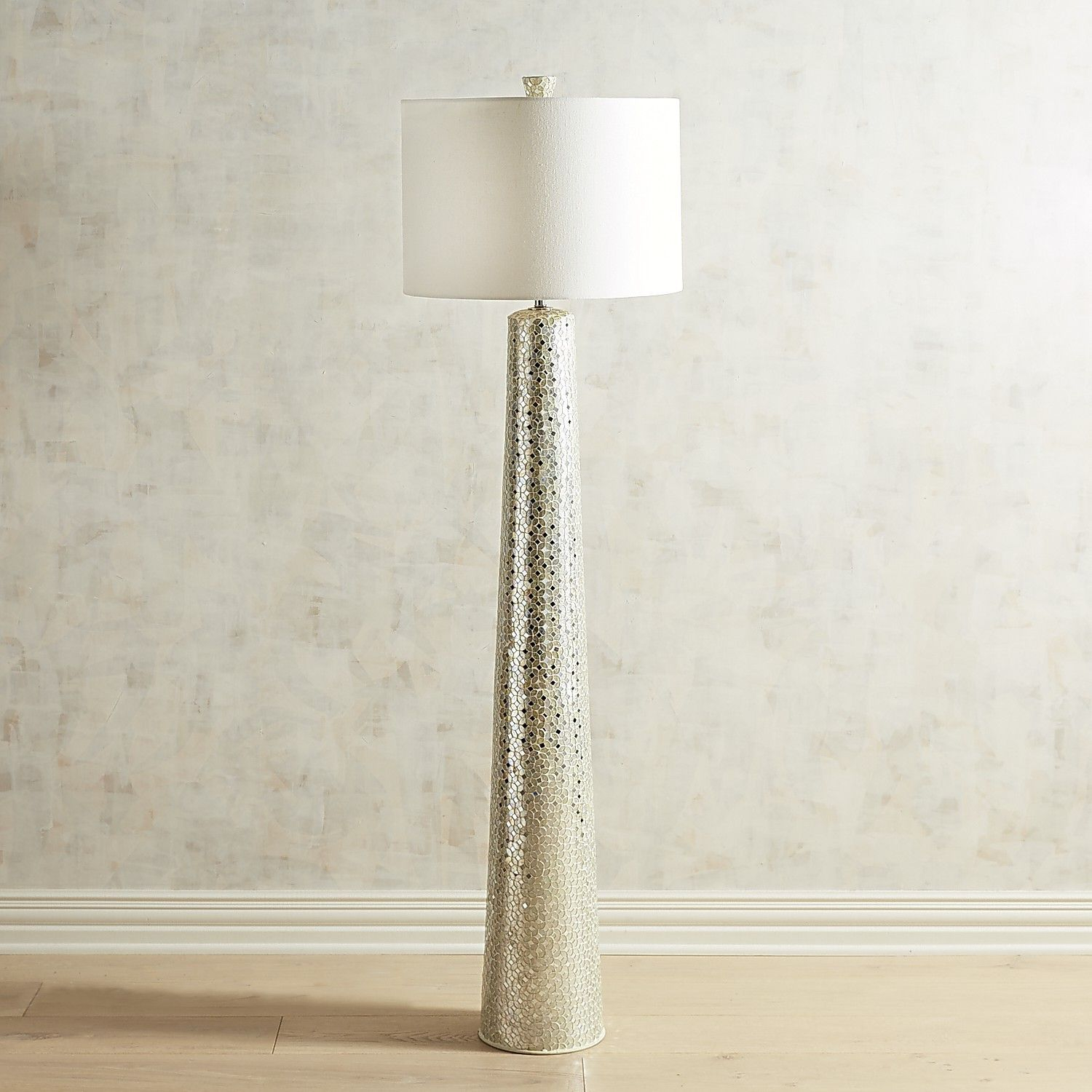 Blanc Mosaic Floor Lamp Products Wood Turning Floor for sizing 1500 X 1500