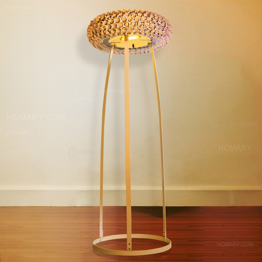Bling Clear Acrylic Beaded Light Floor Lamp With Lamps throughout measurements 1000 X 1000