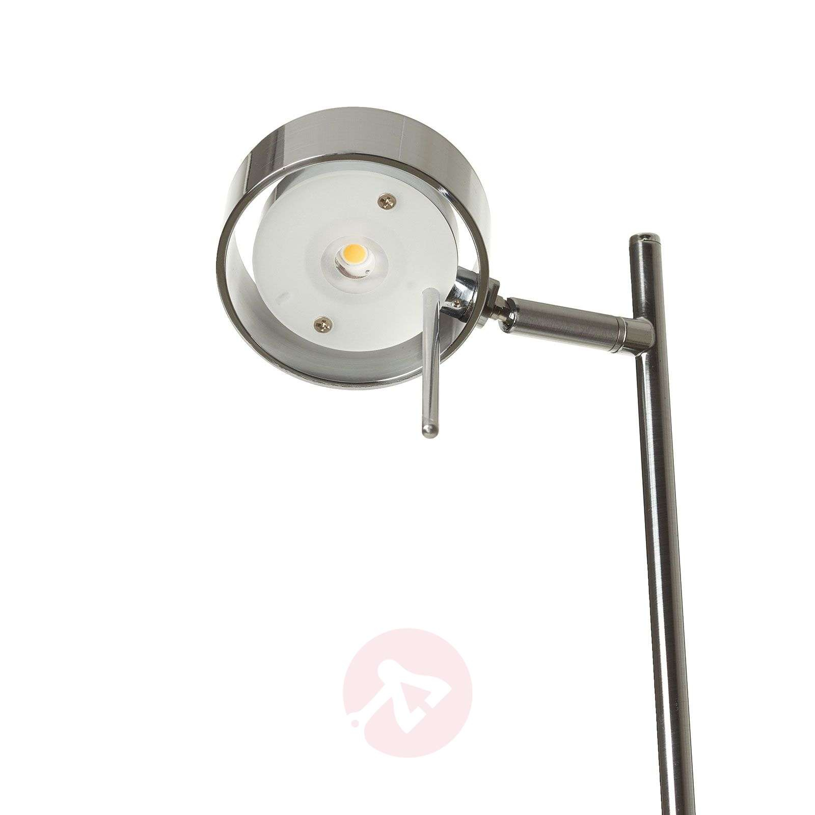 Bling Led Floor Lamp With Dimmer One Bulb Chrome for size 1600 X 1600