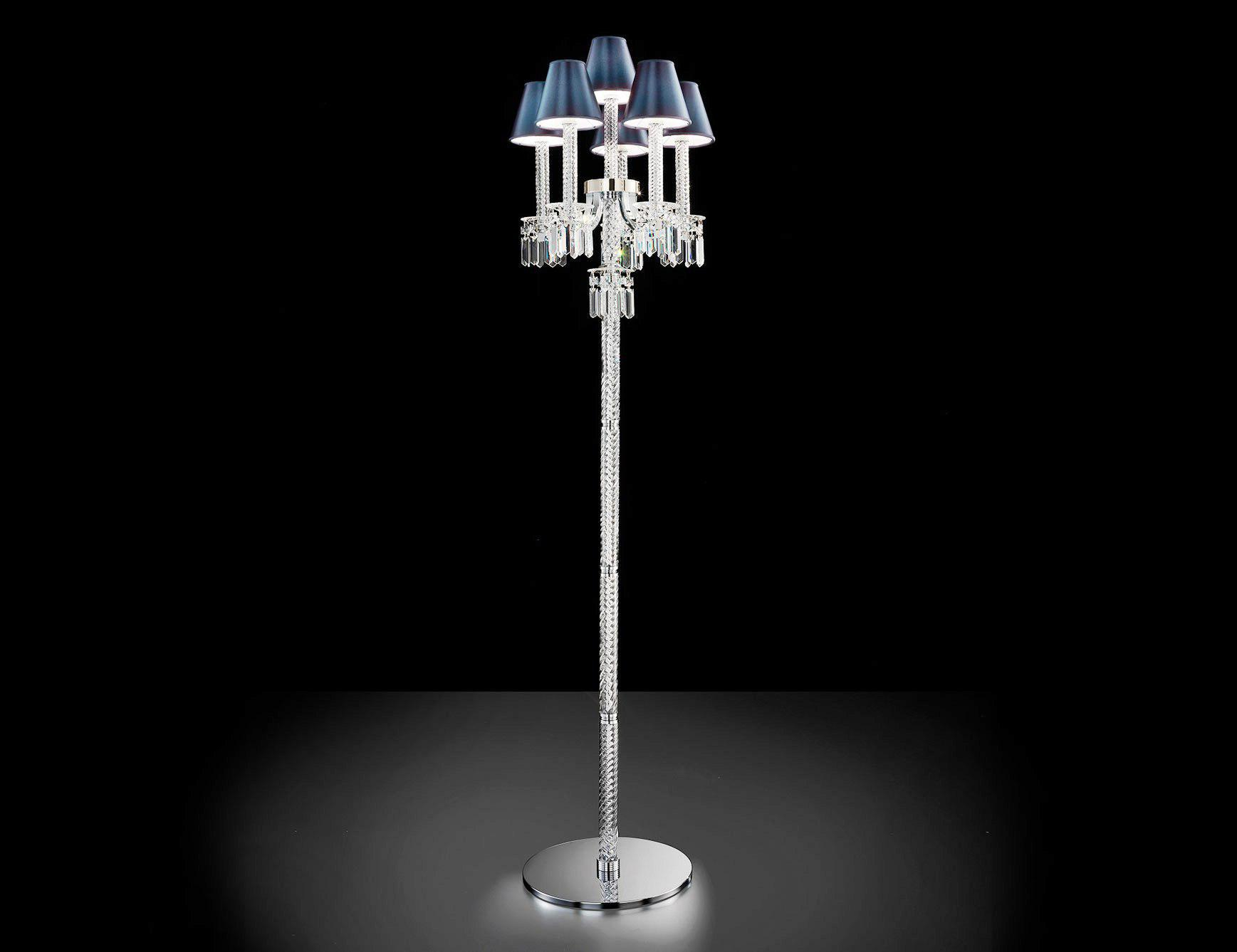 Blue Floor Lamp 5 Head Biaf Media Home Design for proportions 1737 X 1338