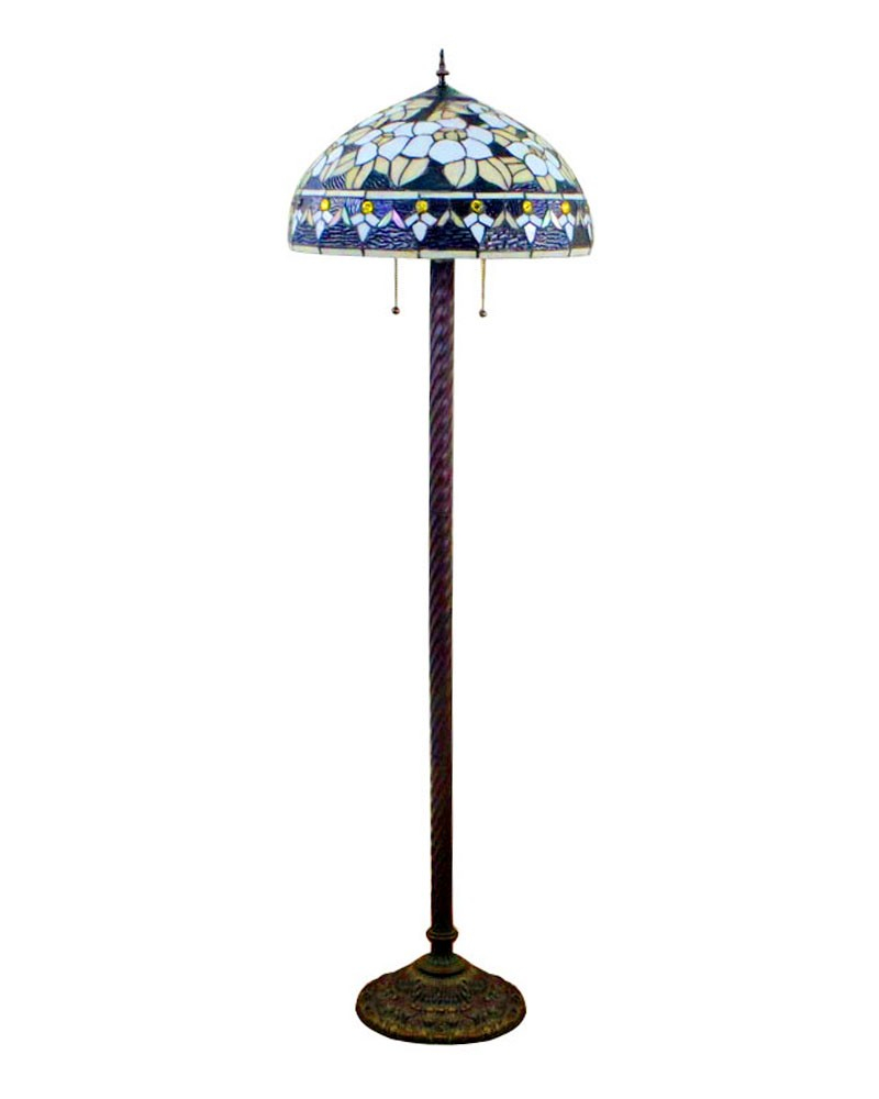 Blue Tiffany Floor Lamp Floor Perfect intended for dimensions 800 X 1000