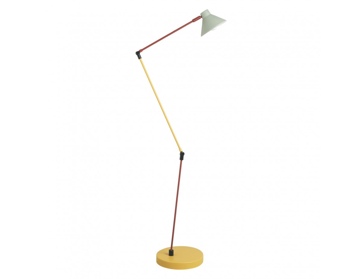 Bob Multi Coloured Metal Floor Lamp within sizing 1200 X 925