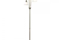 Bos49 Boston 3 Light Traditional Floor Lamp Antique Brass Finish With Acid Etched Glass Shade throughout dimensions 1000 X 1000