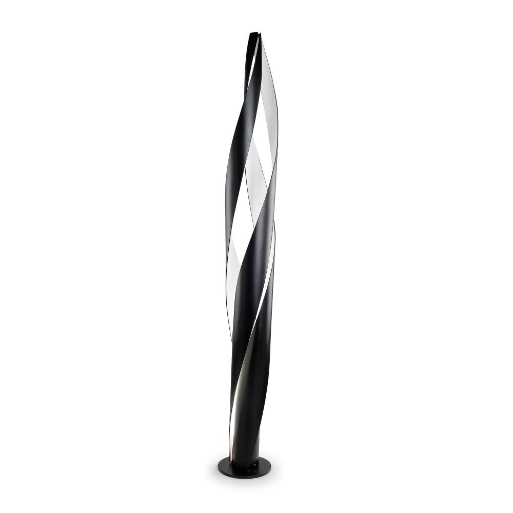 Bosquet Sculptural Floor Lamp Black And Aluminium in measurements 1000 X 1000