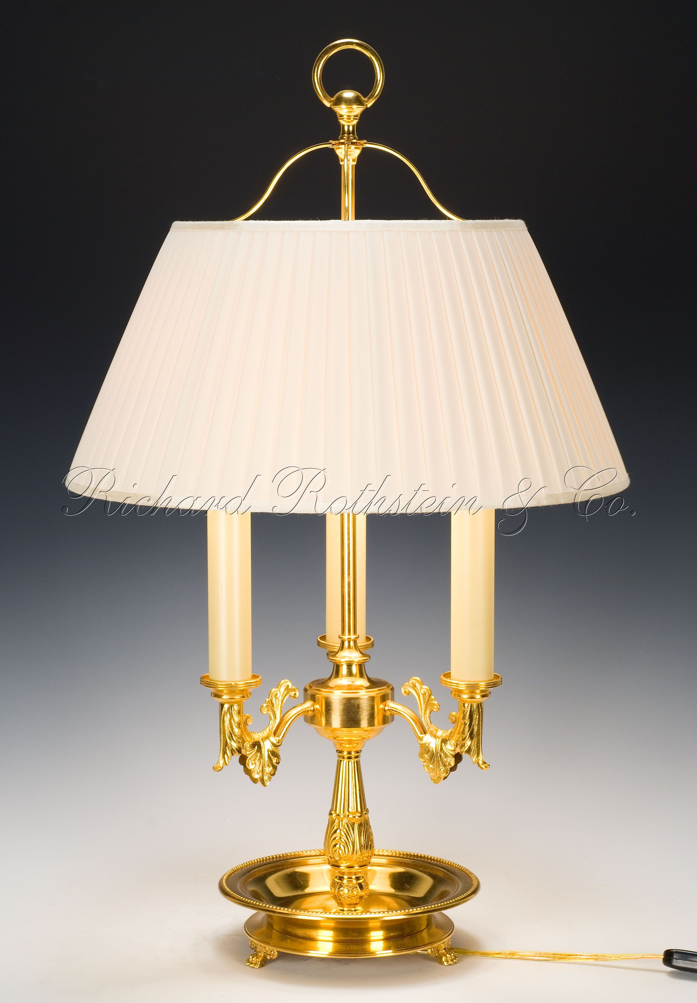 Bouillotte Lamp Handmade Federal Bouillotte Table Lamp In 2019 with regard to sizing 2292 X 3300