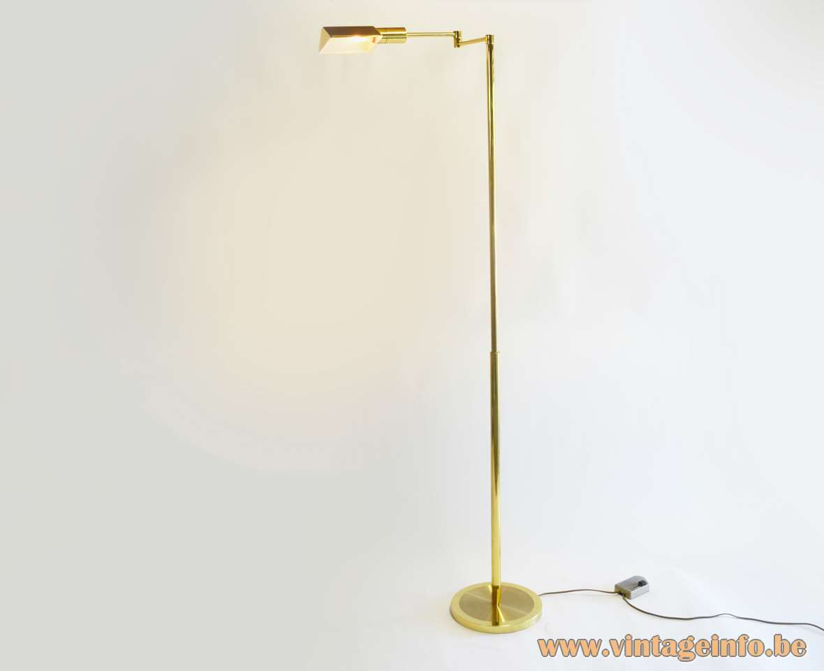 Boulanger Brass Floor Lamp Vintage Info All About Vintage pertaining to sizing 1180 X 960