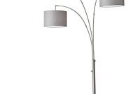 Bowery 3 Arm Arc Floor Lamp Adesso Home inside size 1920 X 2710
