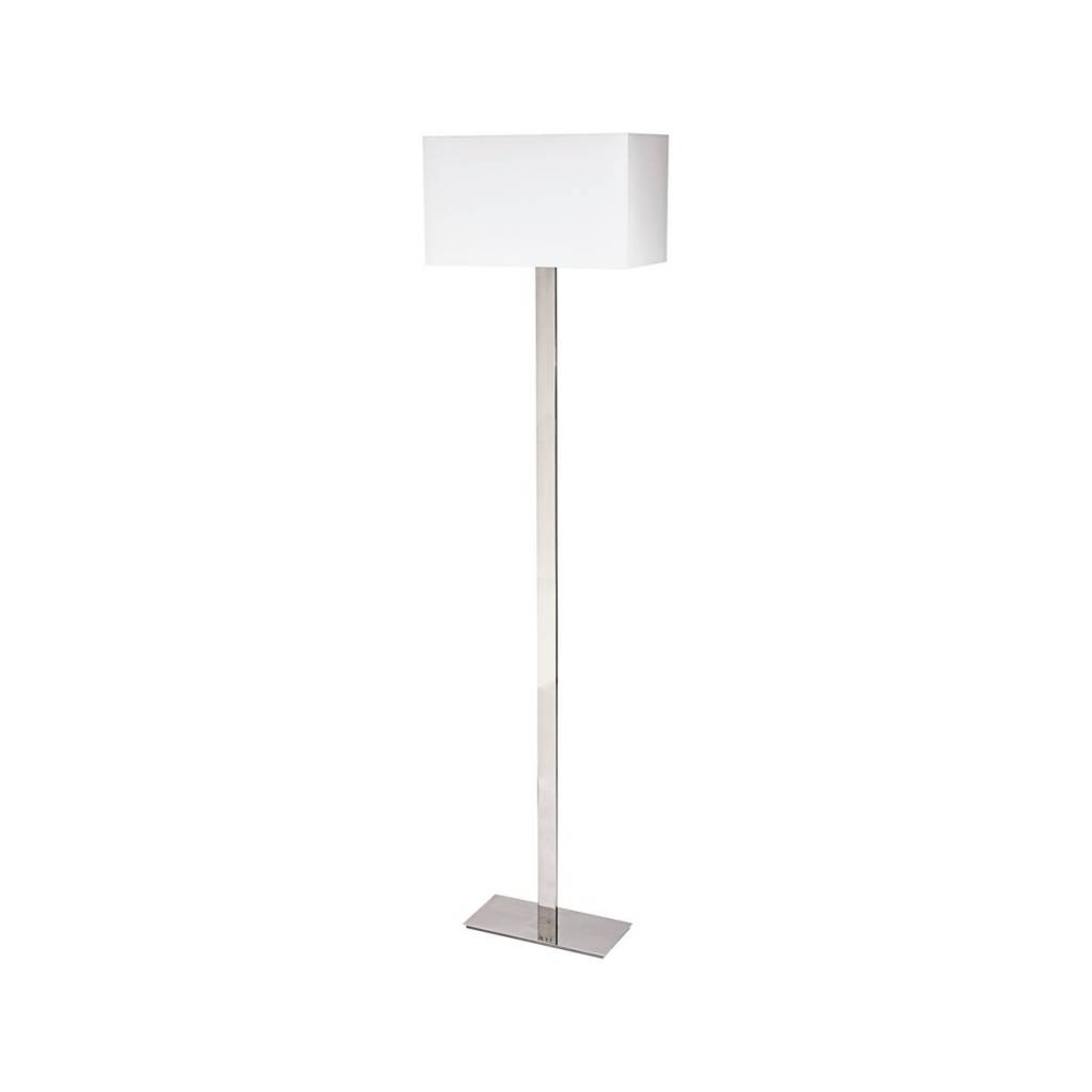 Braid Modern Floor Lamp Steel With A Shade In White inside sizing 1024 X 1024