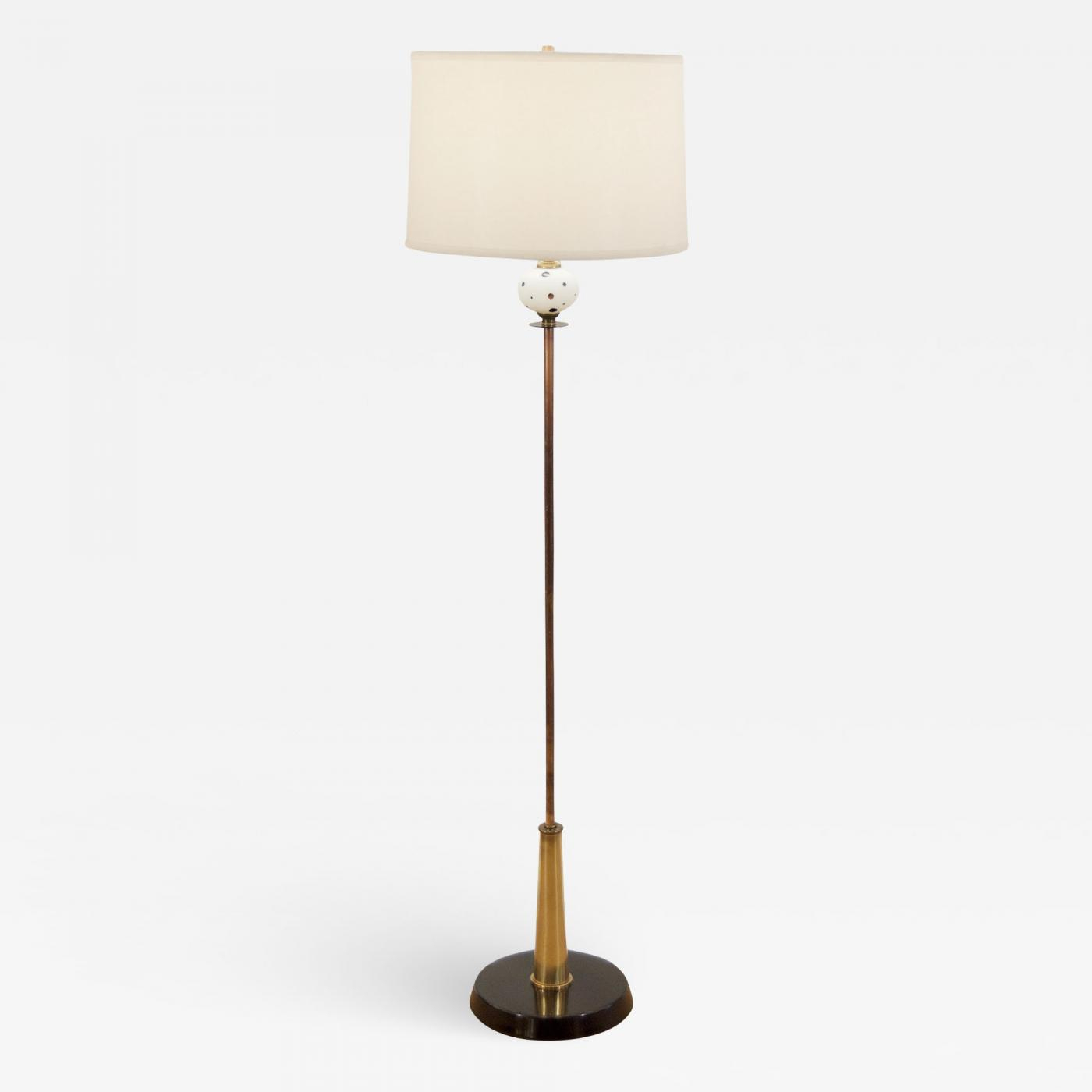 Brass Copper And Enamel Midcentury Floor Lamp with size 1400 X 1400