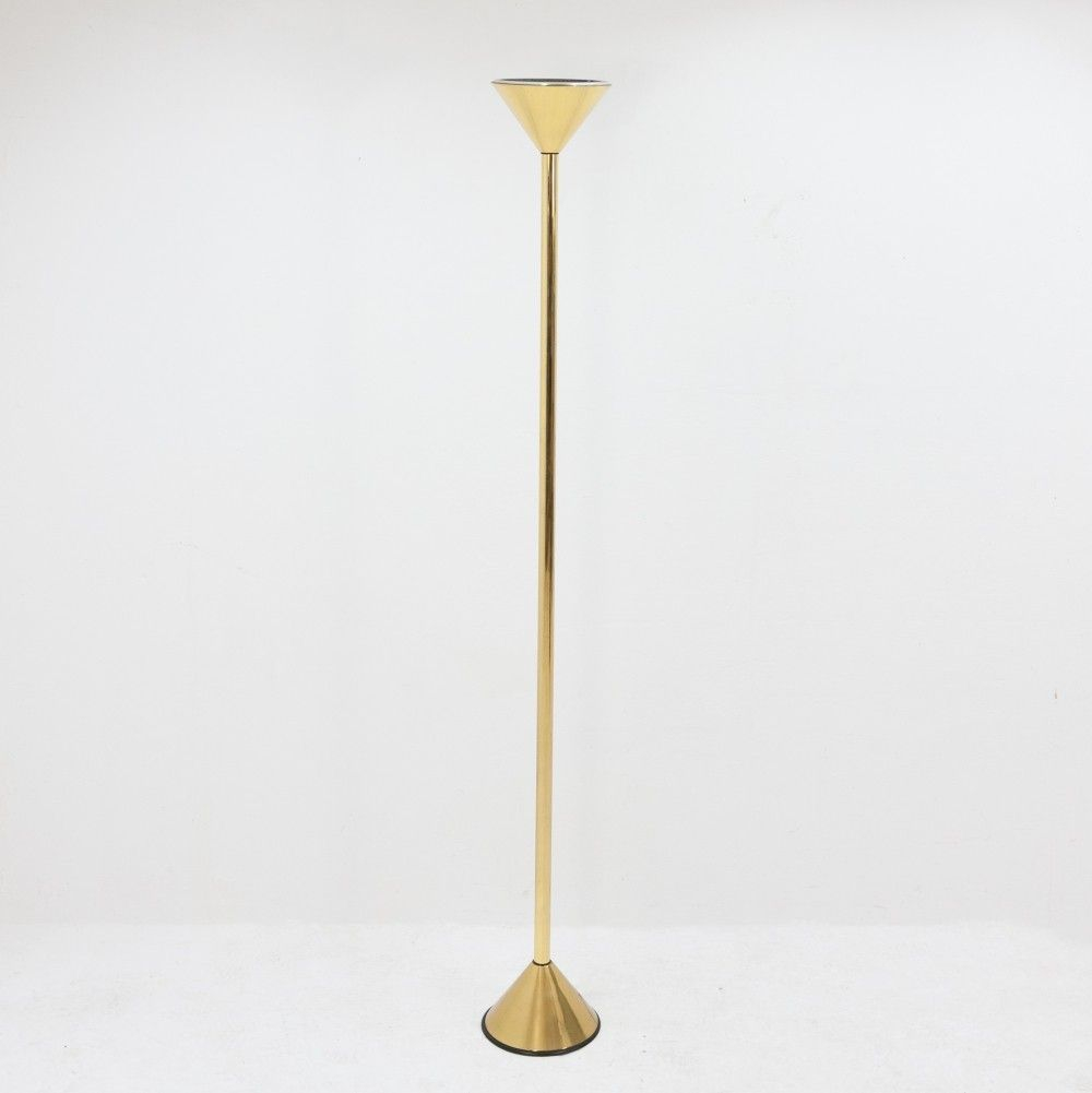 Brass Halogen Floor Lamp 1970s 94718 In 2019 Vintage pertaining to sizing 1000 X 1001