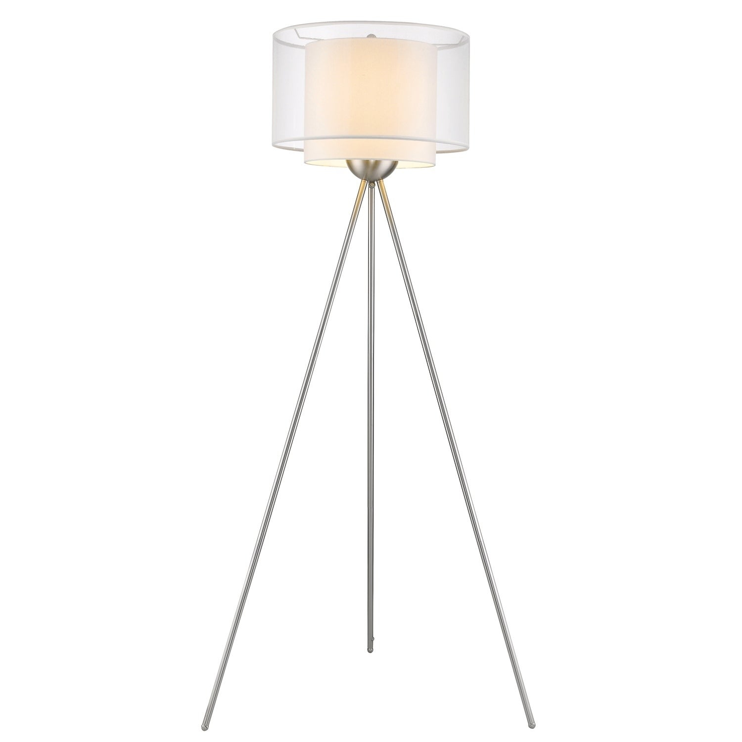 Brella 1 Light Tripod Floor Lamp intended for sizing 1500 X 1500