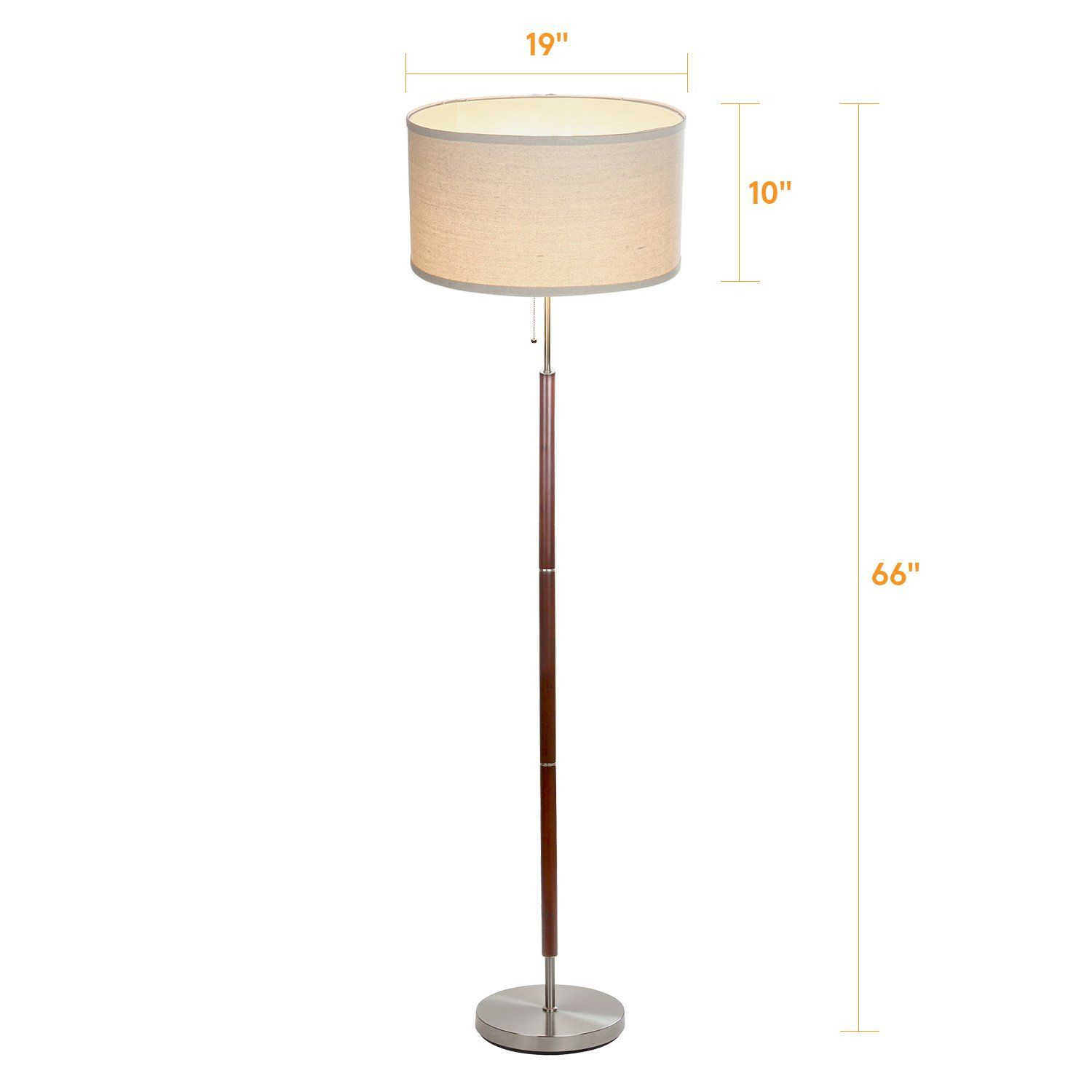 Brightech Carter Led Mid Century Floor Lamp Modern Living with size 1500 X 1500