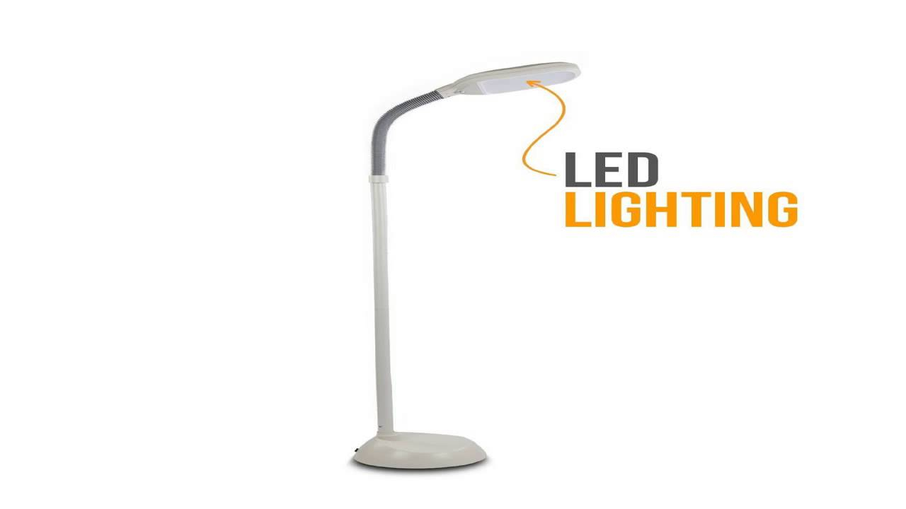 Brightech Litespan Led Reading Floor Lamp Dimmable Full with regard to measurements 1280 X 720
