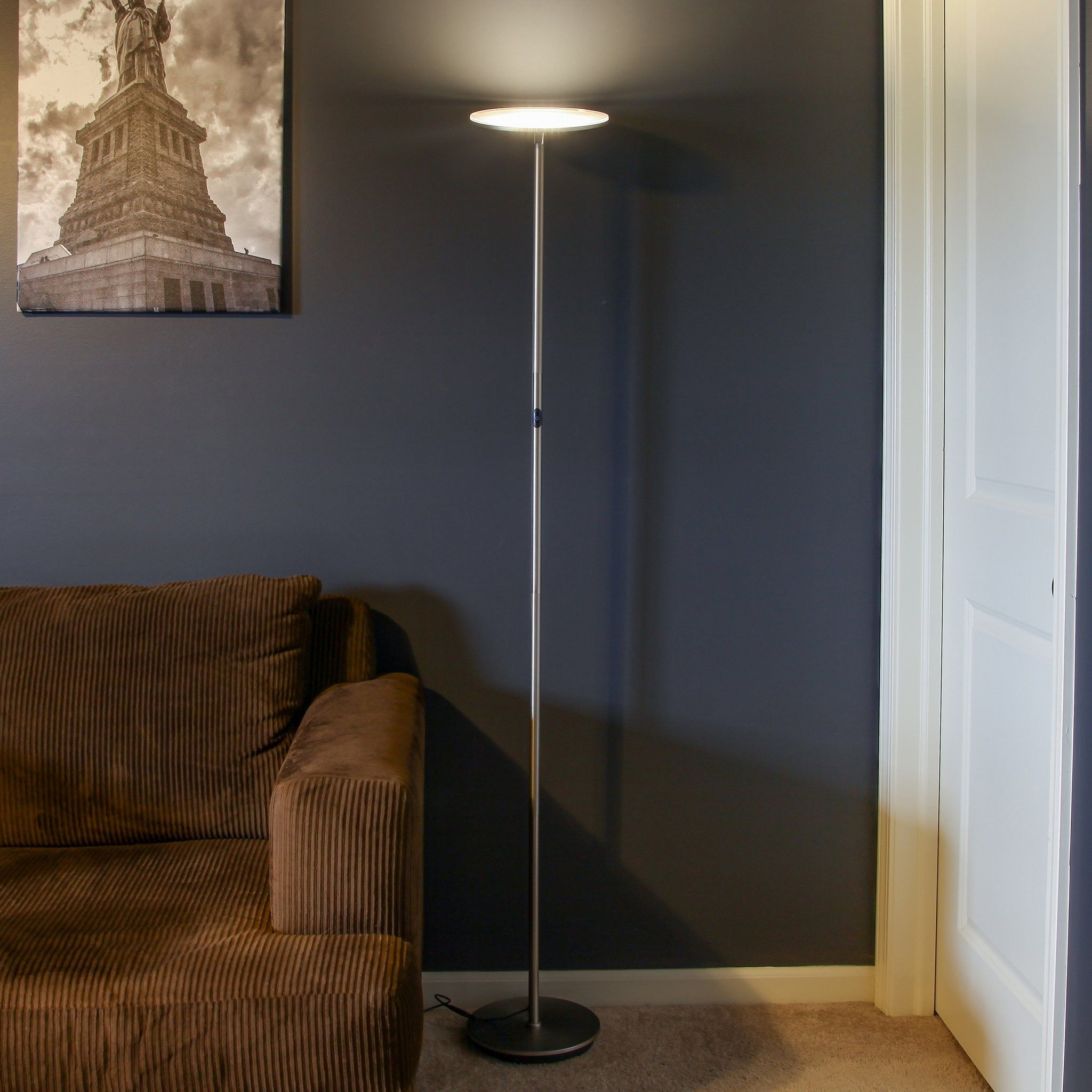 Brightech Sky Led Torchiere Floor Lamp Review Led Torchiere with measurements 2048 X 2048