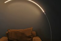 Brightech Sparq Led Arc Floor Lamp Curved Contemporary within measurements 1500 X 1500