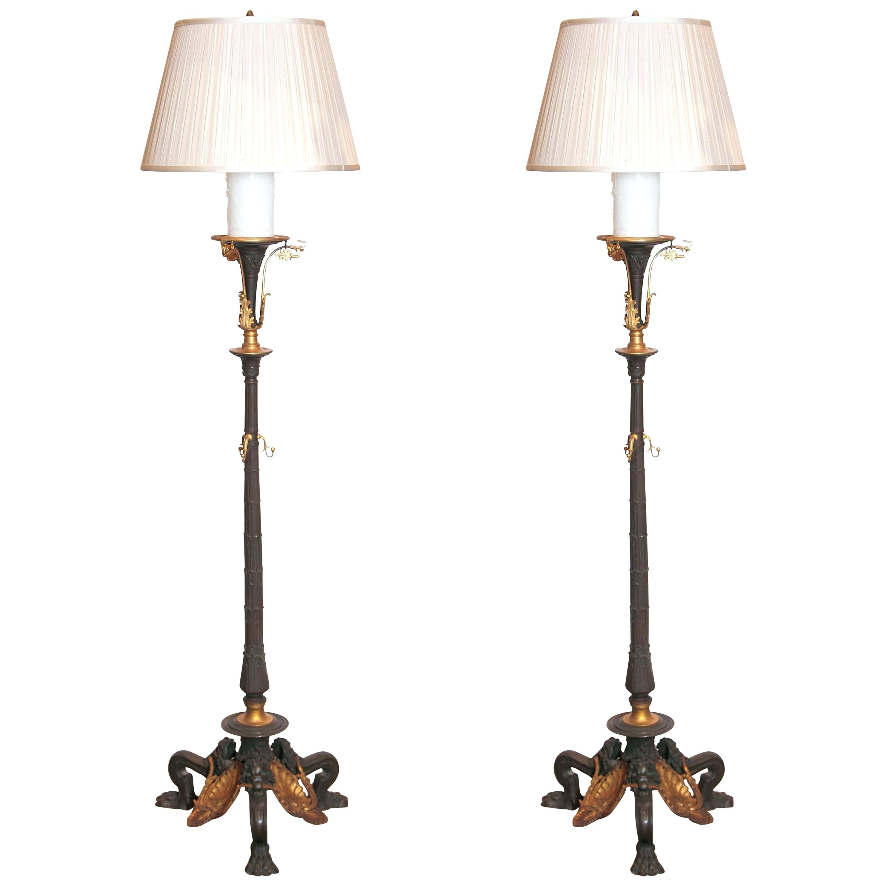 Bronze Torchiere Floor Lamp Fnsab in sizing 2968 X 2968