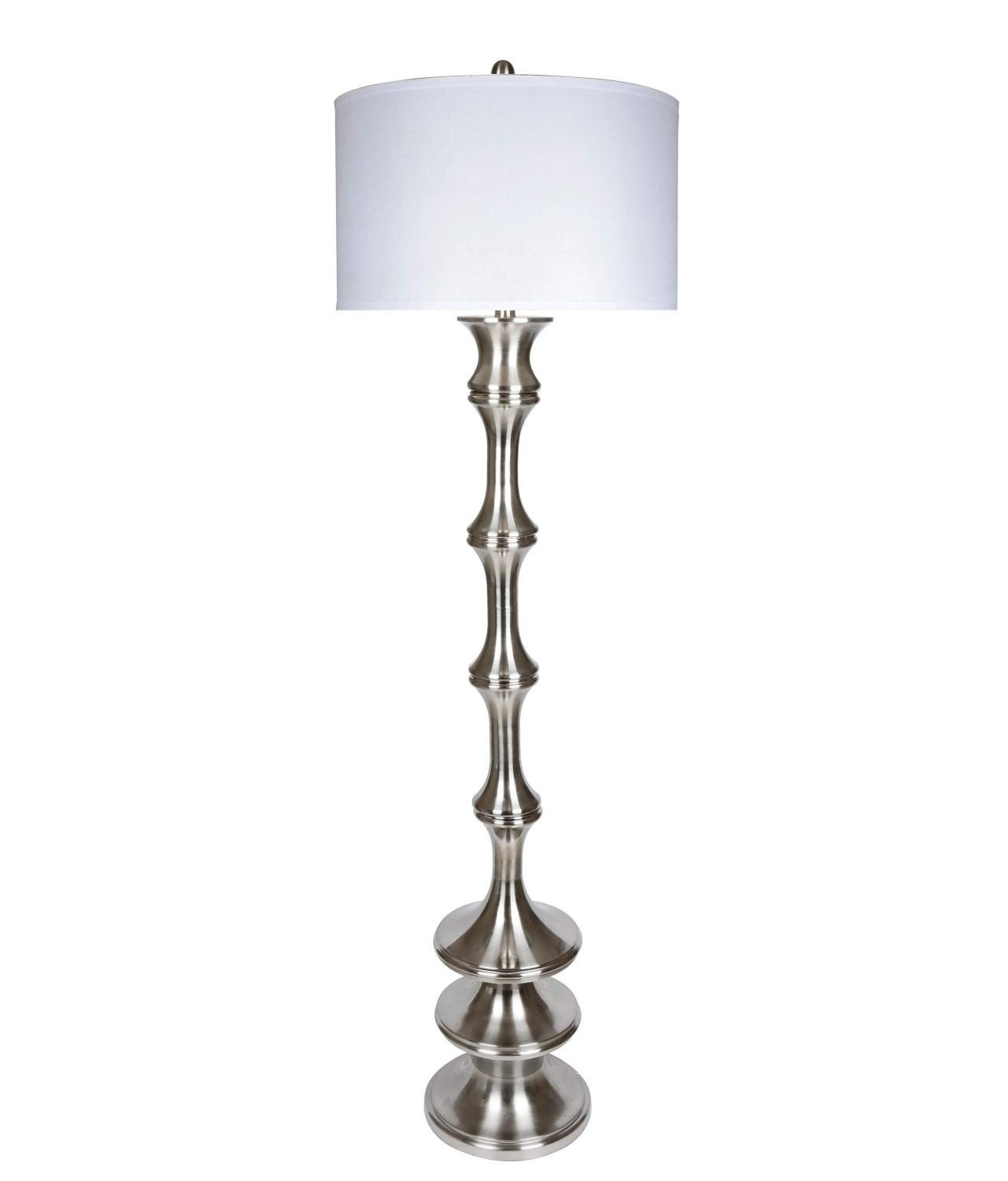 Brushed Nickel Floor Lamp for dimensions 1281 X 1500
