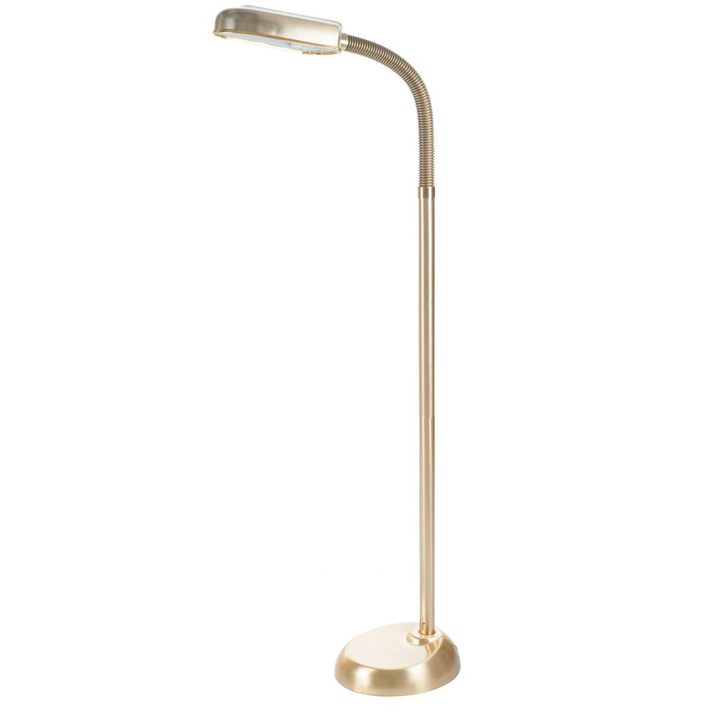 Buckingham Home 60 In Brass Indoor Sunlight Floor Lamp regarding proportions 1000 X 1000