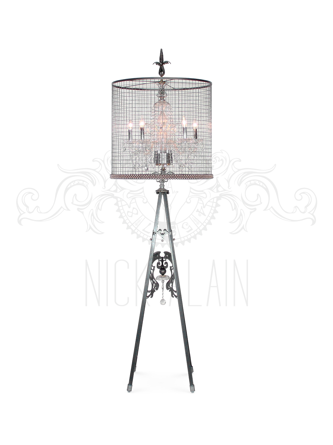 Burton Floor Lamp Nick Alain for measurements 1080 X 1440