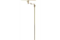 Cal Lighting 59 In Antique Brass Swing Arm Metal Floor Lamp with sizing 1000 X 1000