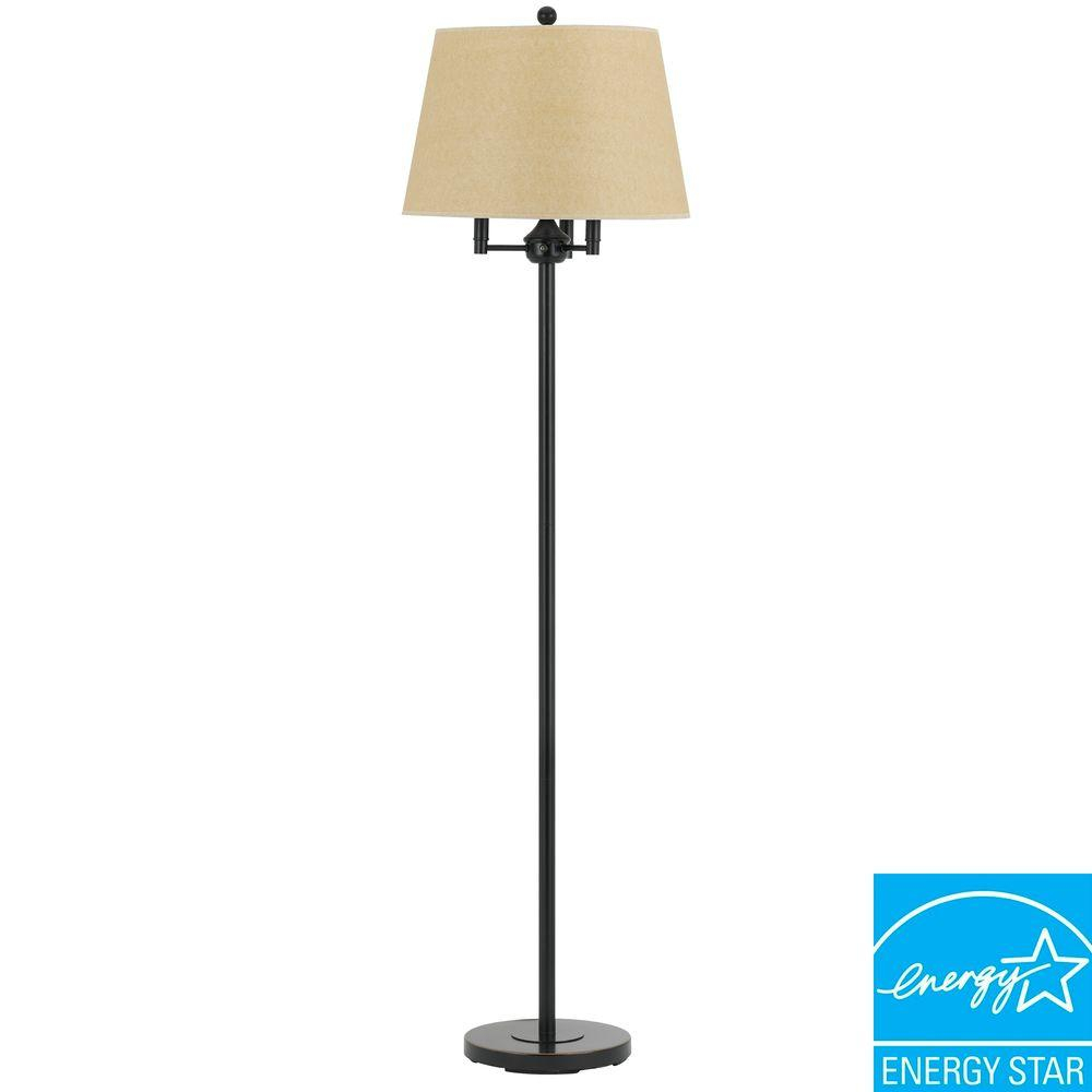 Cal Lighting 62 In Six Way Andros Floor Lamp In Dark Bronze in sizing 1000 X 1000