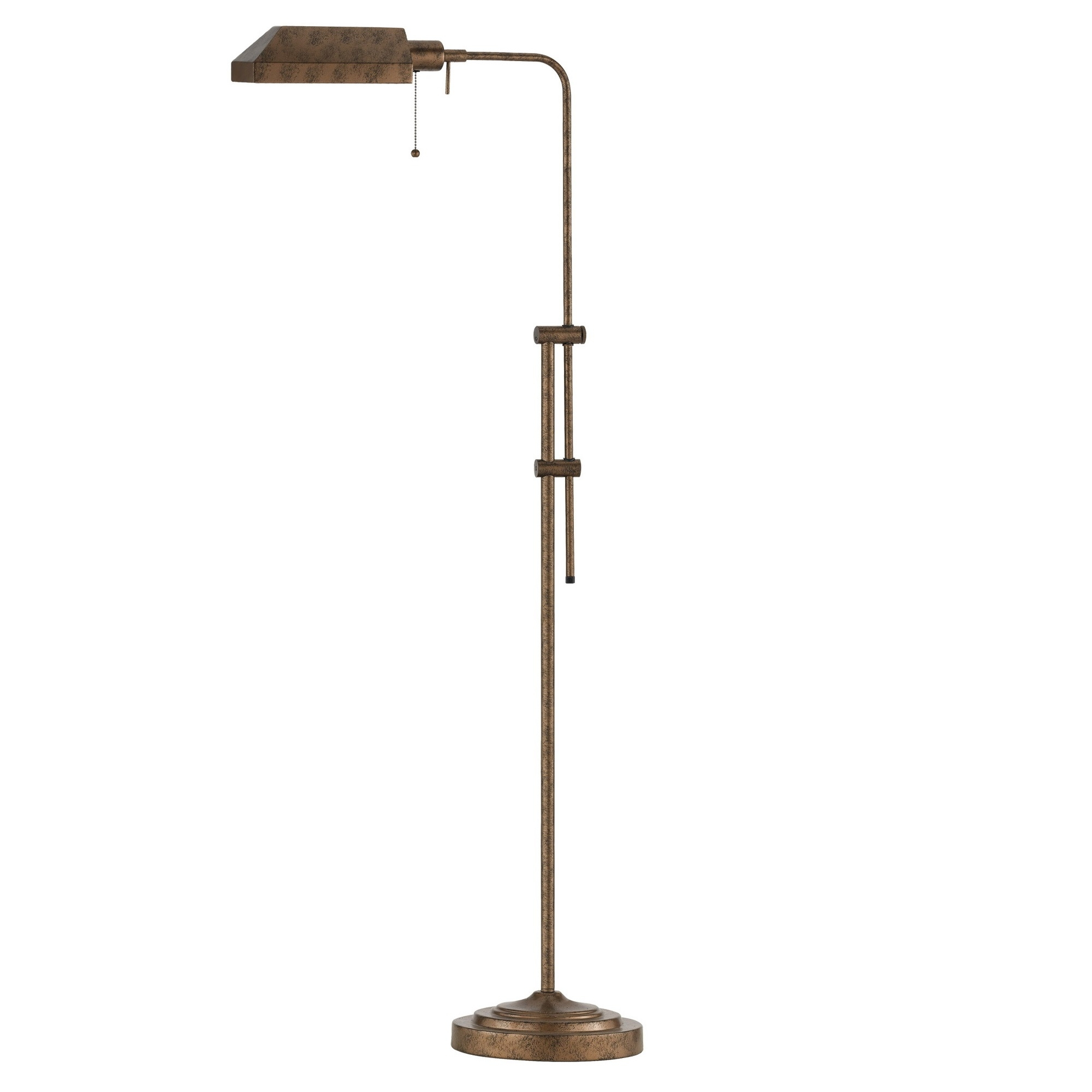 Cal Lighting Pharmacy Floor Lamp In Rust intended for proportions 2000 X 2000