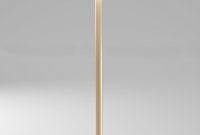 Cale Floor Lamp Graphite Base Satin Brass Foot And Cylindrical Shade In White Percaline Dimmer for measurements 960 X 1557