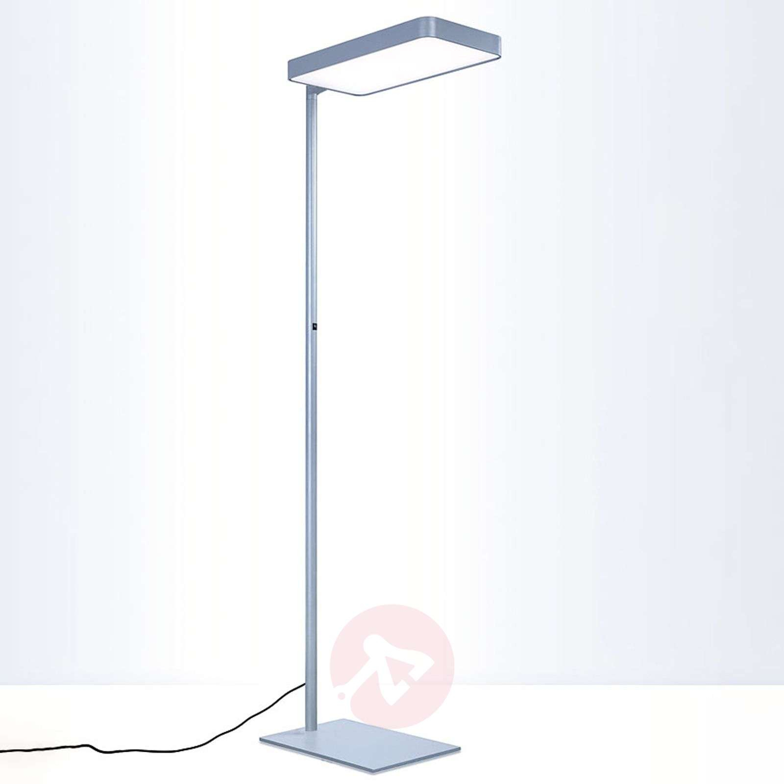 Caleo S2 Silver Led Office Floor Lamp Multi Sensor with size 1600 X 1600