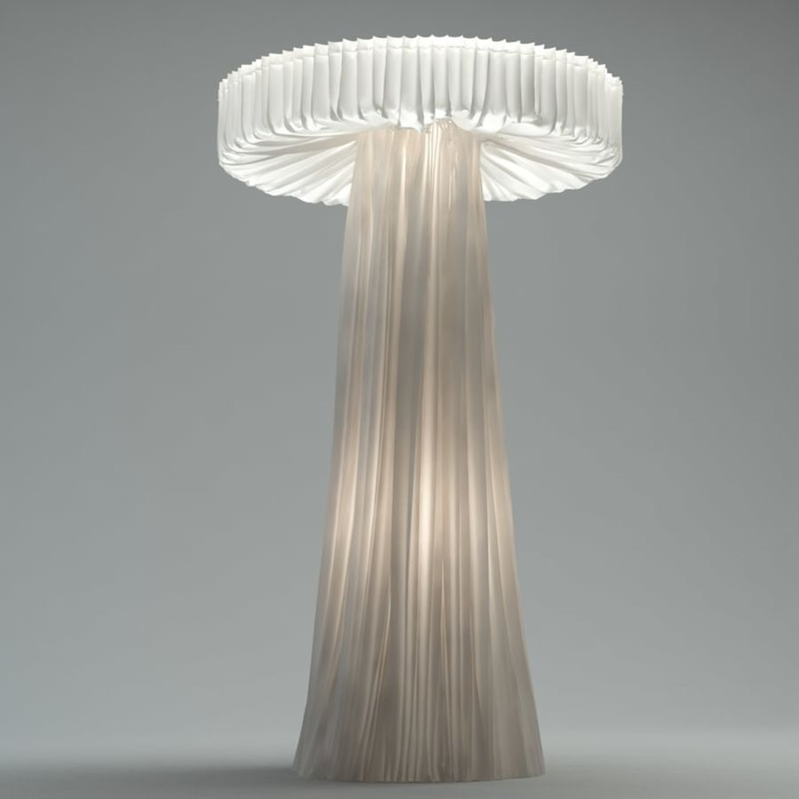 Cappellini Floor Lamp 3d Model 29 Max Obj Fbx Free3d with regard to dimensions 900 X 900