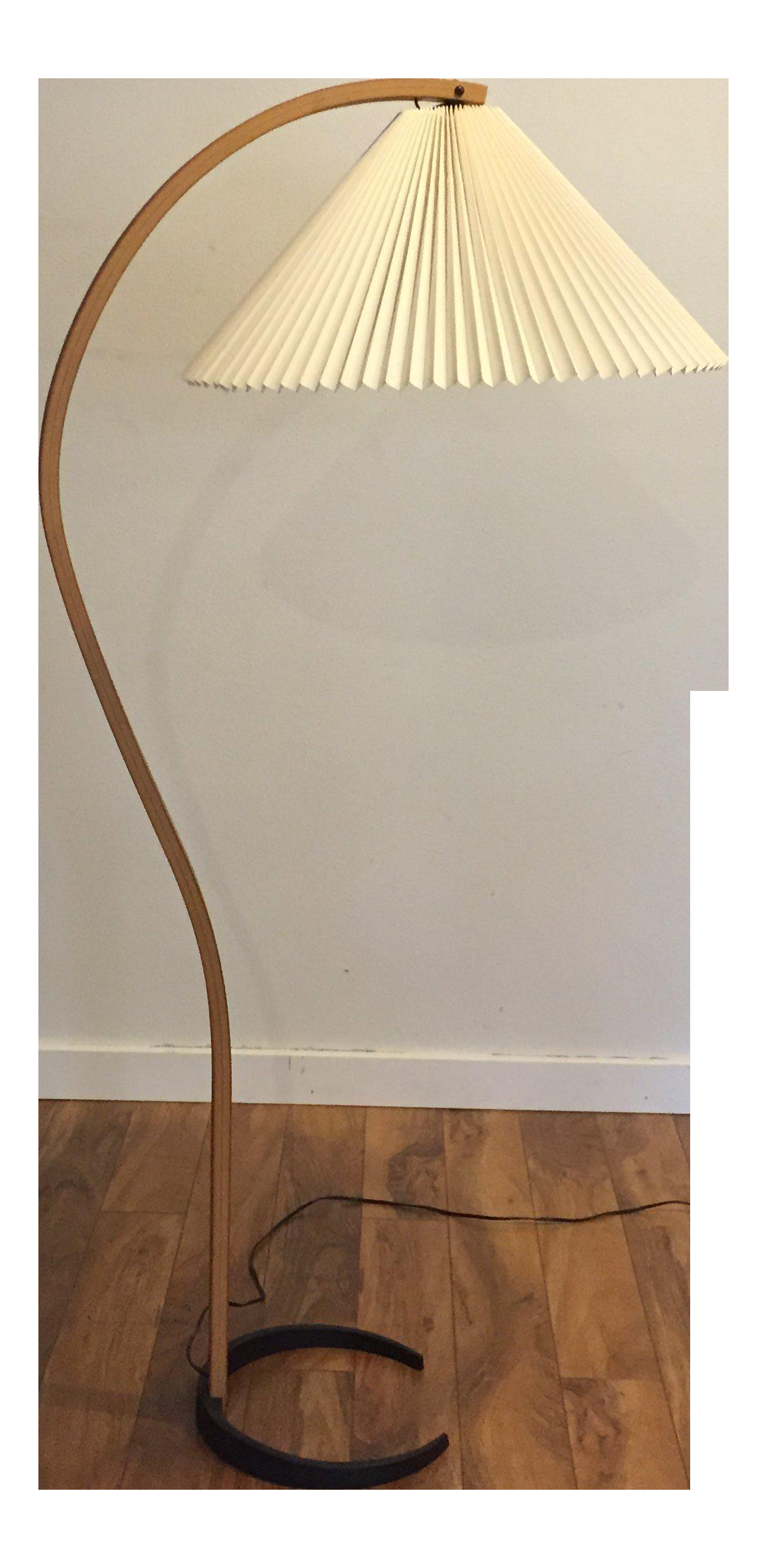 Caprani Danish Bentwood Floor Lamp Wood Lamps Bent Wood intended for size 1138 X 2324