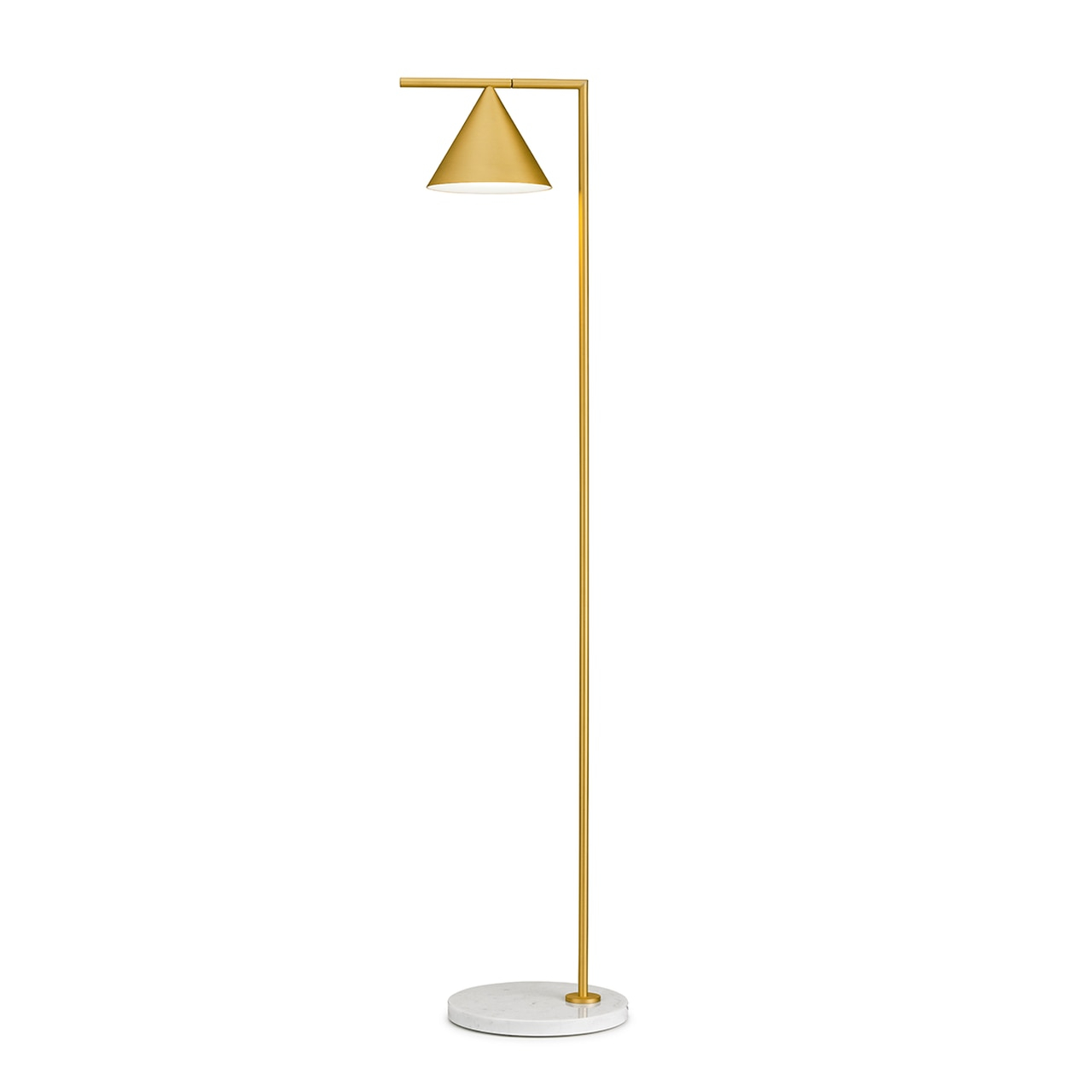 Captain Flint Floor Lamp Led Dimmable In Black Or Brass With Marble Base within dimensions 1280 X 1280