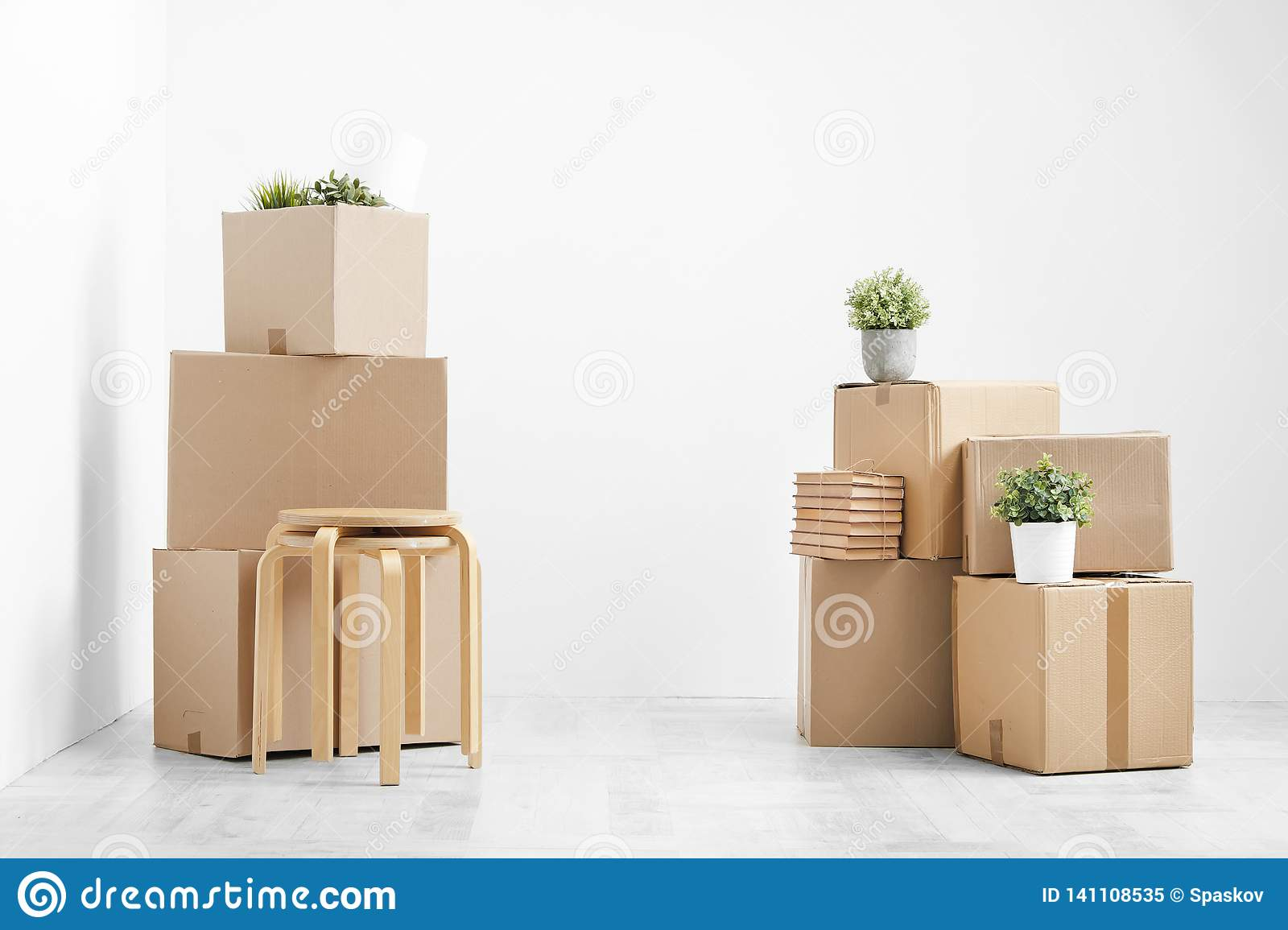 Cardboard Boxes Of Things Are Stacked On The Floor Against A inside sizing 1600 X 1155