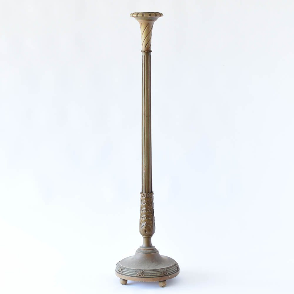 Carved Wood Floor Lamp for dimensions 1000 X 1000