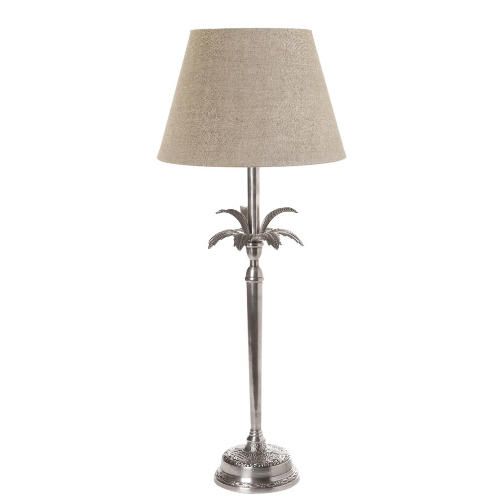 Casablanca Table Lamp Antique Silver Elank58785antsilelsz14995nl with regard to proportions 1000 X 1000