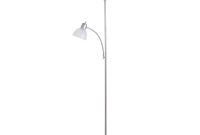 Catalina Lighting 7165 In Silver Torchiere Floor Lamp With Adjustable Reading Light in sizing 1000 X 1000