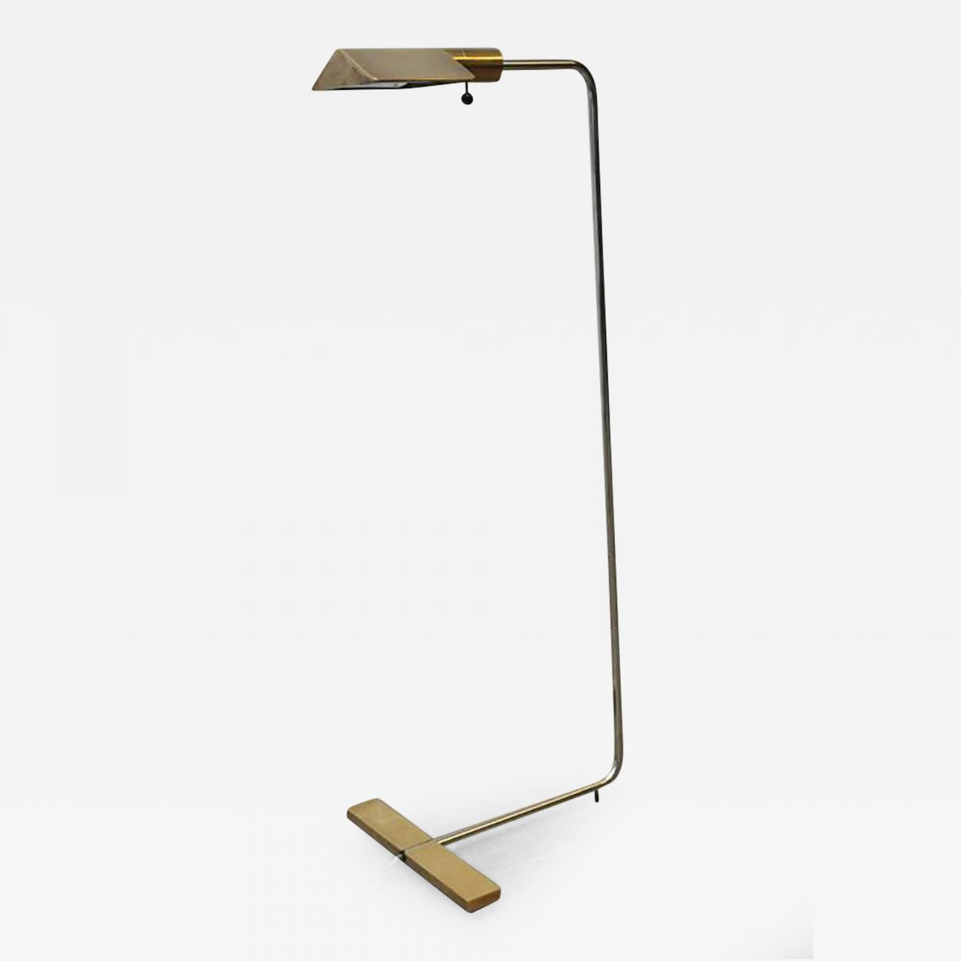 Cedric Hartman Cedric Hartman Brass And Chrome Floor Lamp intended for dimensions 1400 X 1400