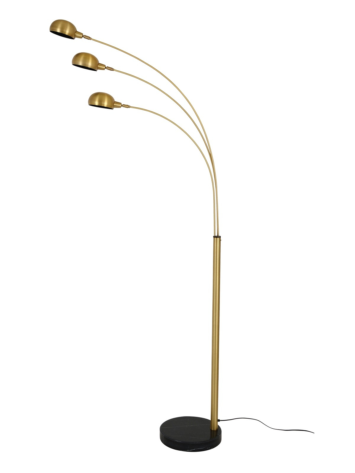 Centaur 3 Light Floor Lamp In Antique Brass regarding size 1200 X 1600