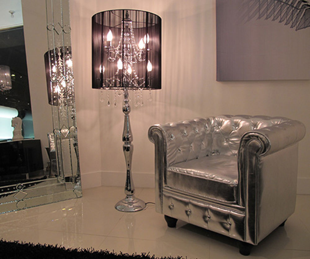 Chandelier Floor Lamp Contemporary Royals Courage regarding size 1000 X 838