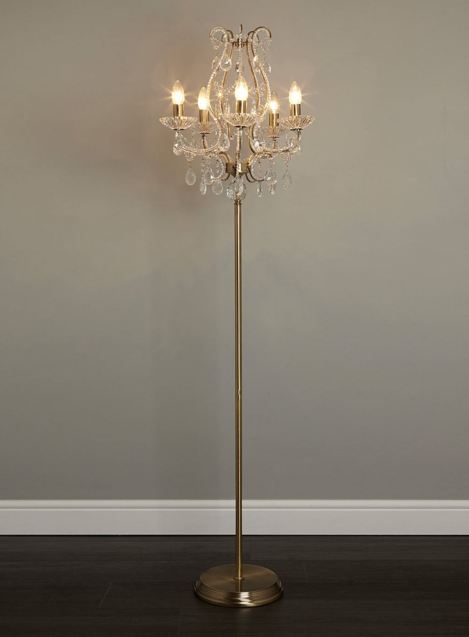 Chandelier Floor Lamp Crystal Royals Courage Chandelier with regard to sizing 918 X 1247
