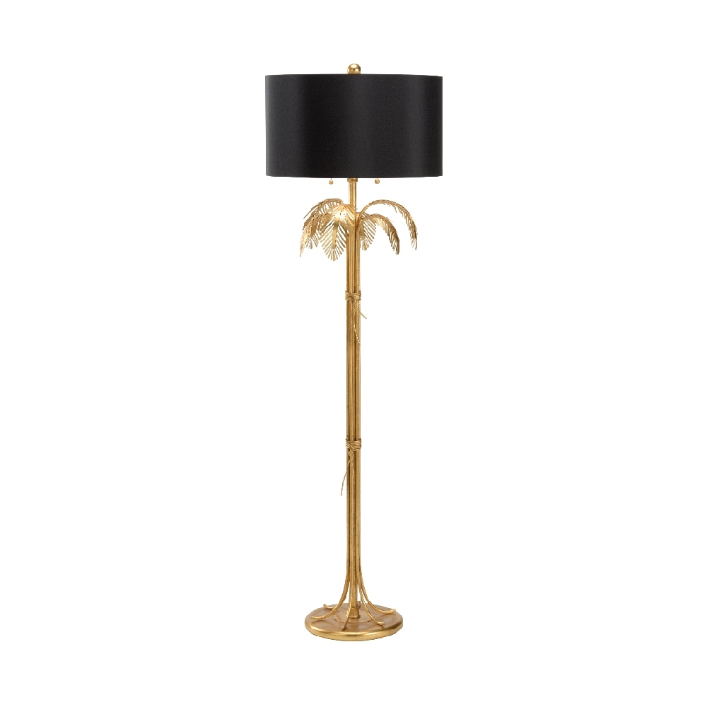 Chelsea House Lighting Fine Palm Floor Lamp Gold throughout measurements 1000 X 1000