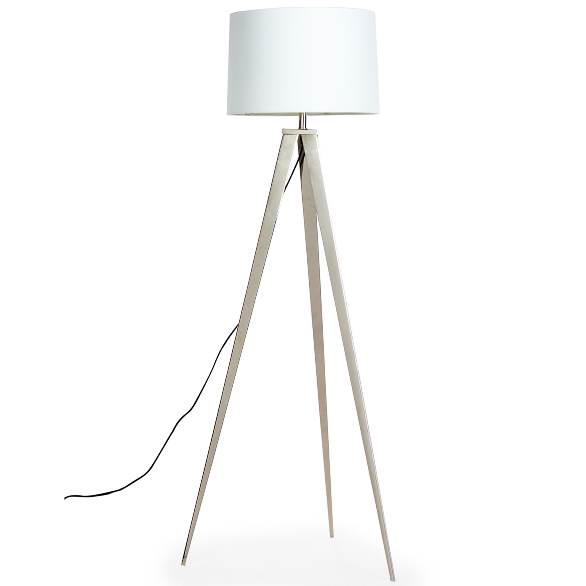 Chrome Arrow Tripod Floor Lamp within measurements 2000 X 2000