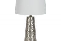 Chrome Hammered Table Lamp inside measurements 1500 X 1500