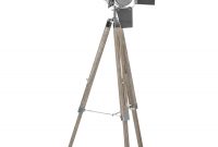 Chrome Spotlight Wooden Floor Lamp with measurements 1500 X 1500