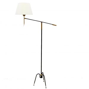 Circa 1960 French Floor Lamp with proportions 2946 X 2946
