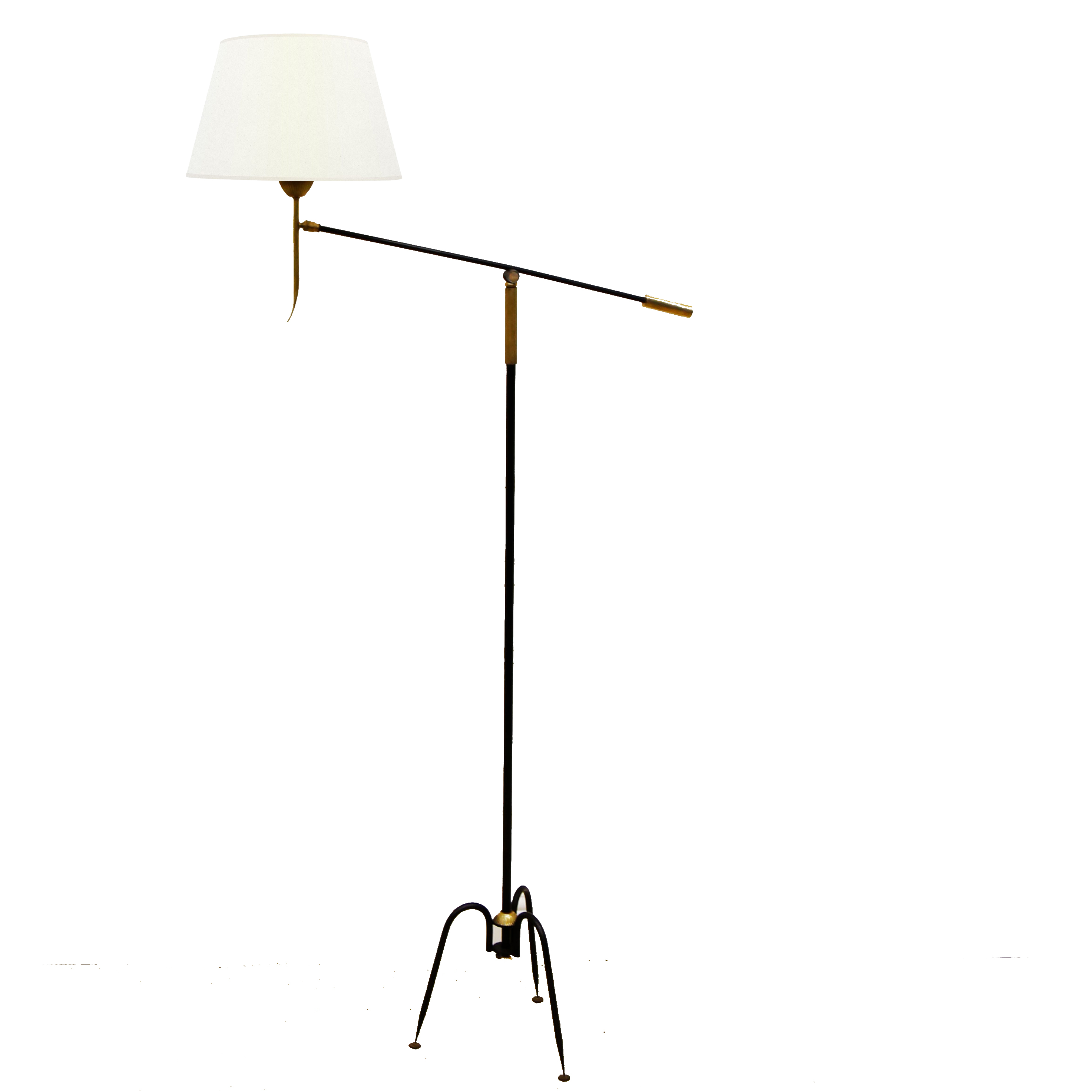Circa 1960 French Floor Lamp with regard to dimensions 2946 X 2946