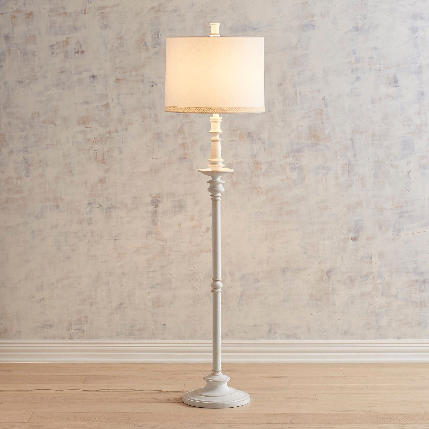 Claire Whitewashed Floor Lamp Lighting Floor Lamps for size 1500 X 1500