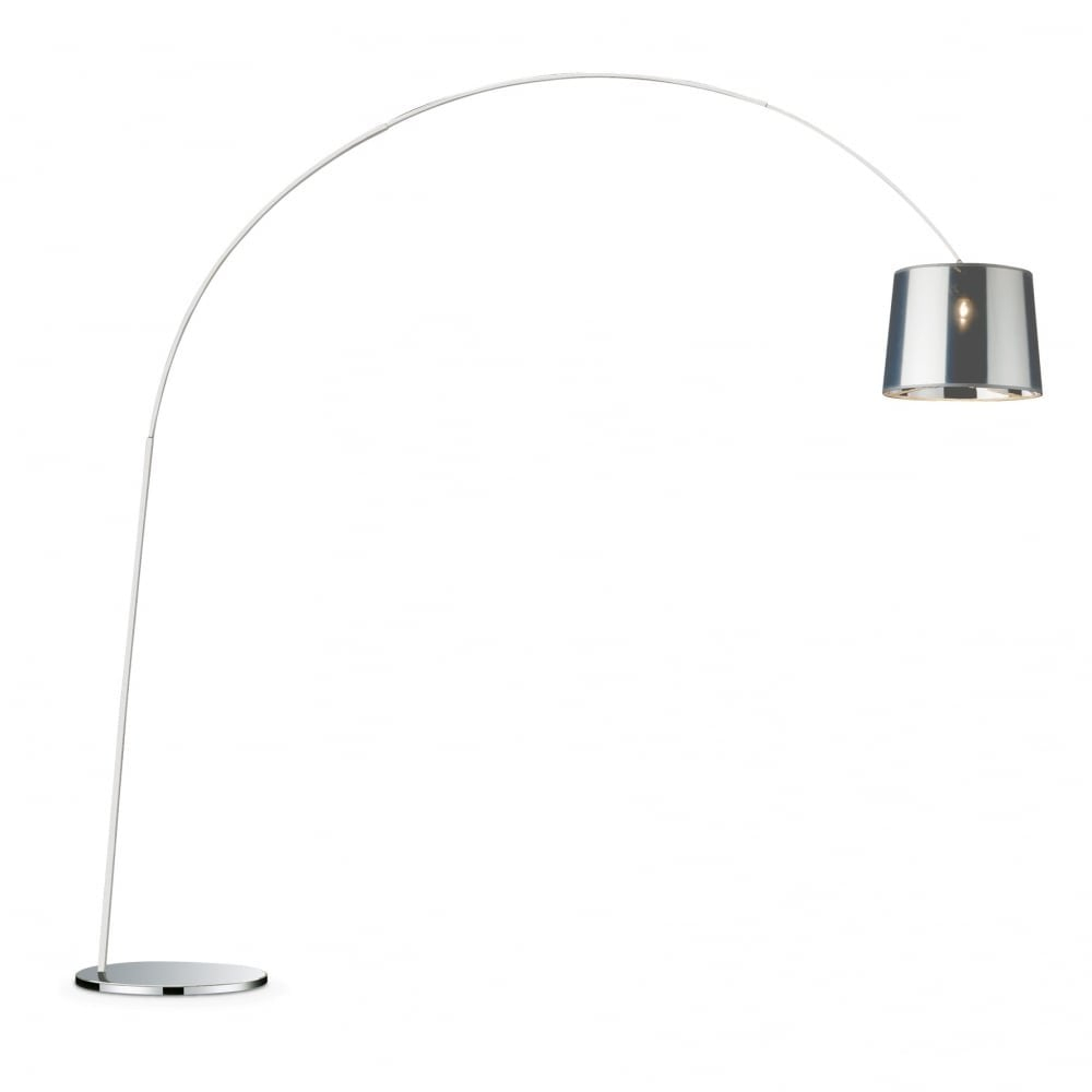 Clanbay Id Dorsale Modern Bending Arch Floor Lamp With Shade for sizing 1000 X 1000