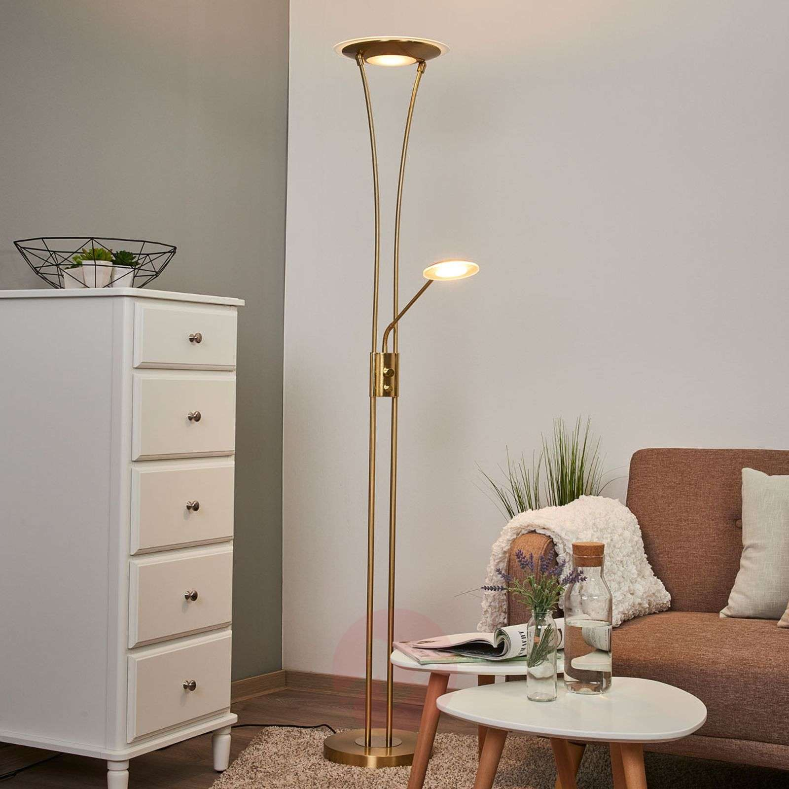 Classic Floor Lamp Eda Reading Light And Dimmer for sizing 1600 X 1600