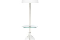 Clear Glass Fillable Ovo Tray Table Floor Lamp 9v243 regarding sizing 1000 X 1000